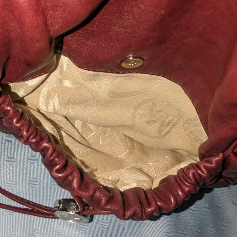 Michael Kors Merlot hobo shoulder bag